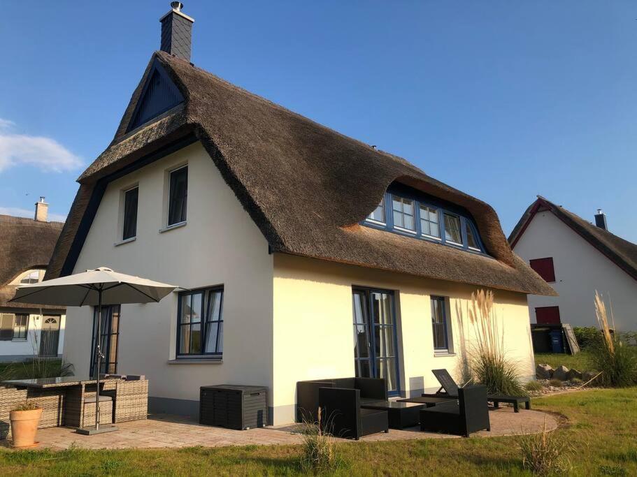 Stilvolles Reetdachhaus Coastline An Der Ostsee Groß Schwansee 외부 사진