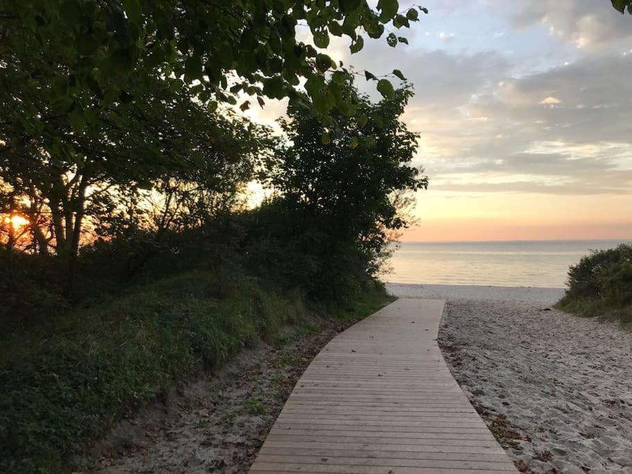 Stilvolles Reetdachhaus Coastline An Der Ostsee Groß Schwansee 외부 사진