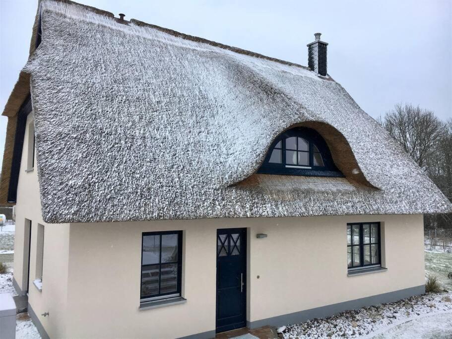 Stilvolles Reetdachhaus Coastline An Der Ostsee Groß Schwansee 외부 사진